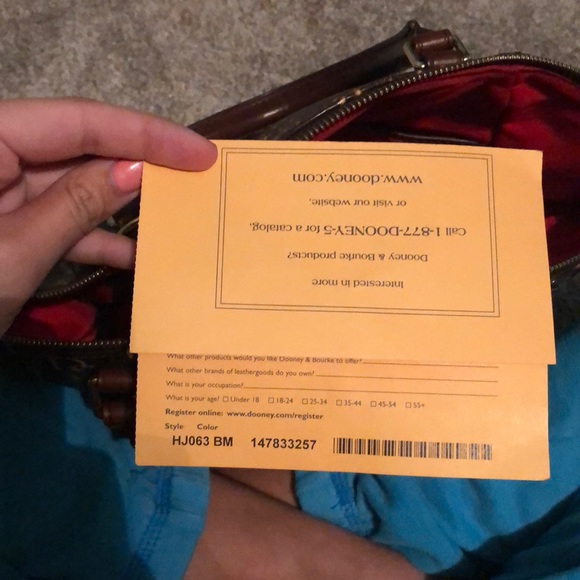 Dooney & Bourke Purse hj063 BM - Picture 5 of 5